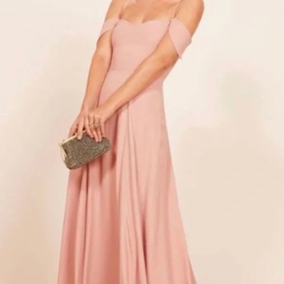 reformation poppy dress in ivory Reformation, Poppy Dress New Wedding Dress Save 44%